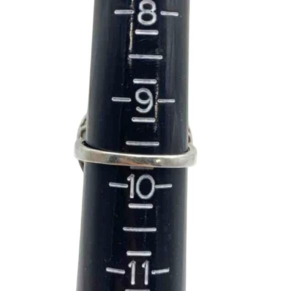 Vintage Clyde Duneier CID 925 Silver Modernist Bubble STATEMENT Ring SZ. 9.5 - Picture 5 of 14